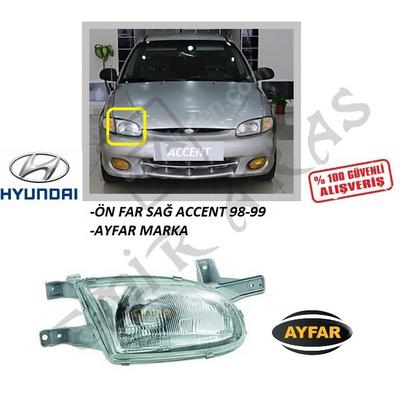 404478  ÖN FAR SAĞ ACCENT 98-99