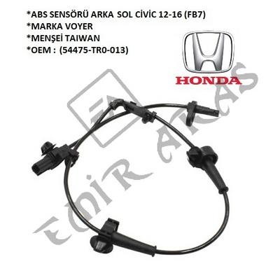 ABS SENSÖRÜ ARKA SOL CİVİC 12-16 (FB7) (54475-TR0-013)