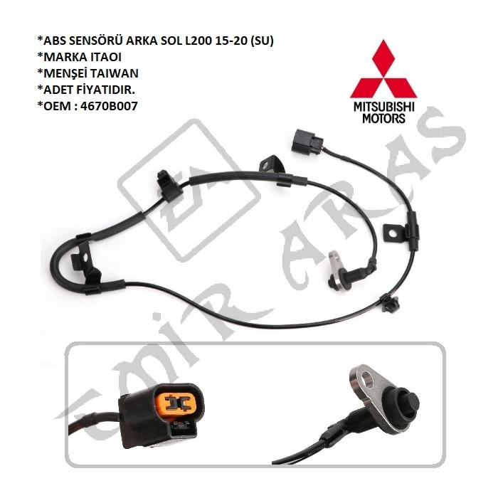 ABS SENSÖRÜ ARKA SOL L200 15-20 (SU)