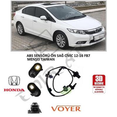 ABS SENSÖRÜ ÖN SAĞ CİVİC 12-16 FB7