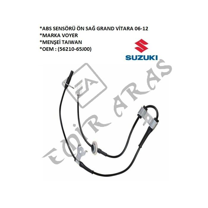 ABS SENSÖRÜ ÖN SAĞ GRAND VİTARA 06-12 (56210-65J00)