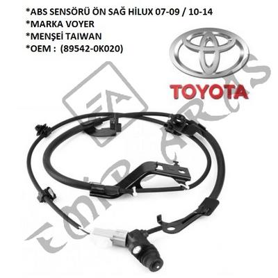 ABS SENSÖRÜ ÖN SAĞ HİLUX 07-09  10-14 (89542-0K020)