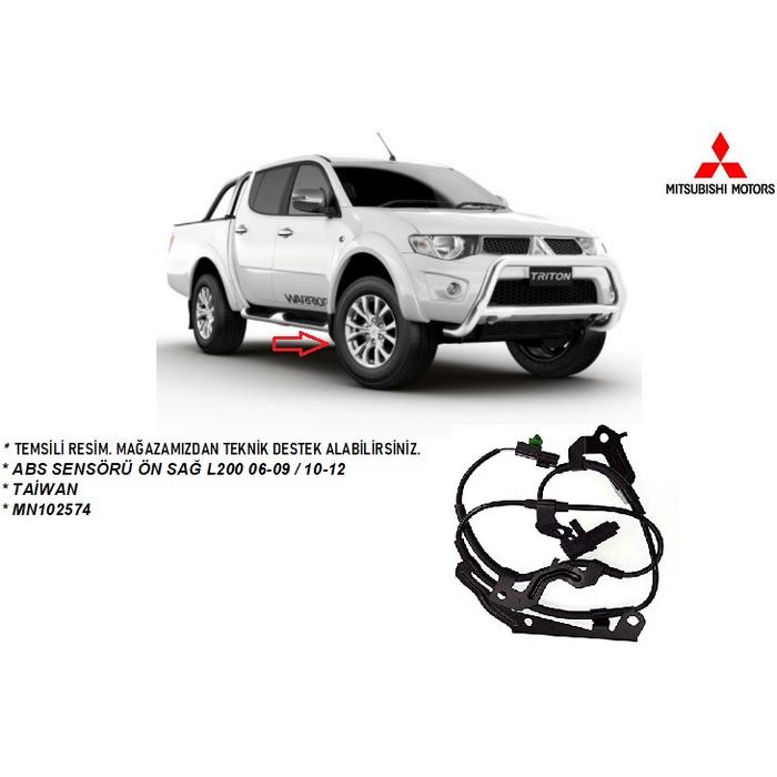 ABS SENSÖRÜ ÖN SAĞ L200 06-09  10-12