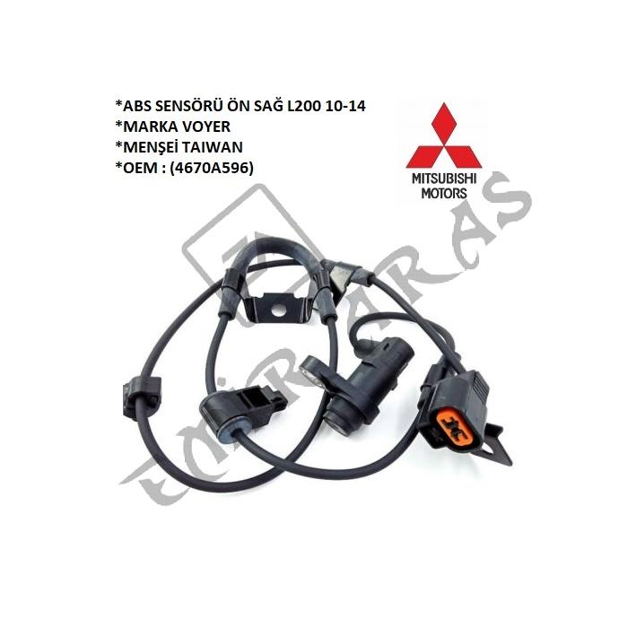 ABS SENSÖRÜ ÖN SAĞ L200 10-14 (4670A596)