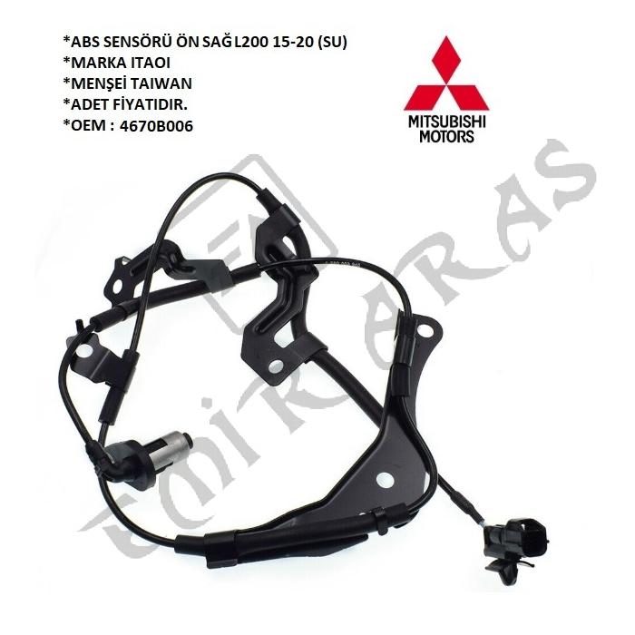 ABS SENSÖRÜ ÖN SAĞ L200 15-20 (SU)