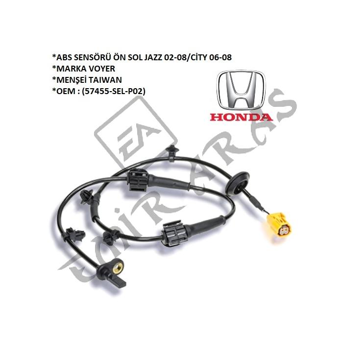 ABS SENSÖRÜ ÖN SOL JAZZ 02-08 CİTY 06-08 (57455-SEL-P02)