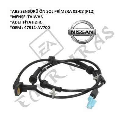 ABS SENSÖRÜ ÖN SOL PRİMERA 02-08 (P12)