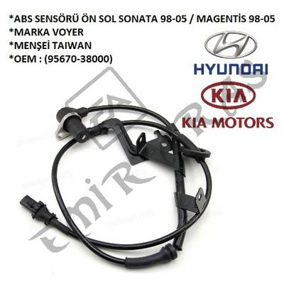 ABS SENSÖRÜ ÖN SOL SONATA 98-05  MAGENTİS 98-05 (95670-38000)