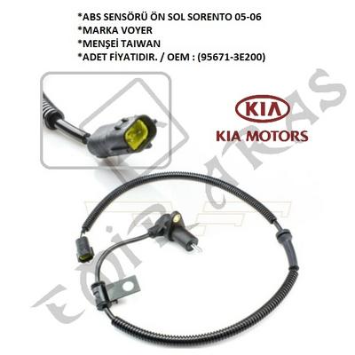ABS SENSÖRÜ ÖN SOL SORENTO 03-06