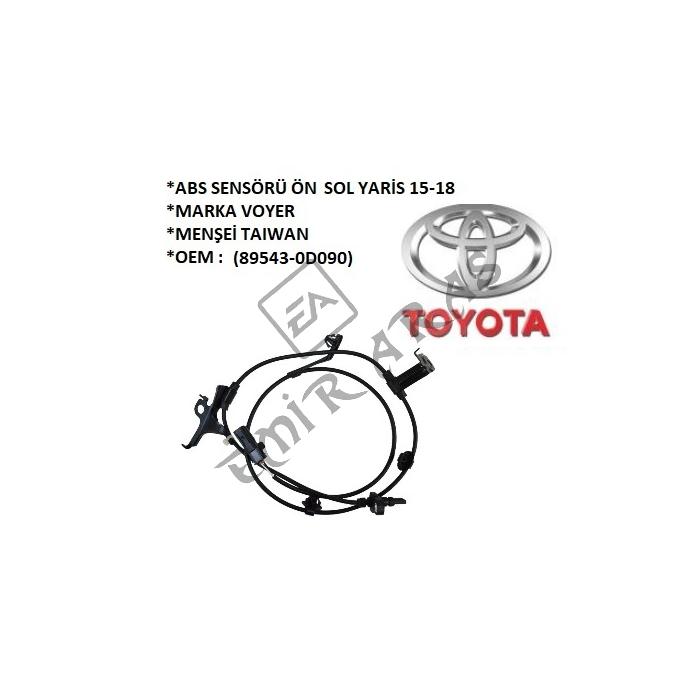 ABS SENSÖRÜ ÖN SOL YARİS 15-18 (89543-0D090)