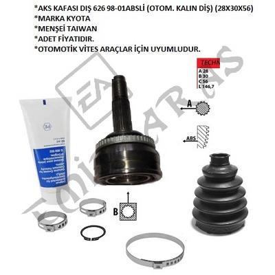 AKS KAFASI DIŞ 626 98-01 ABSLİ (OTOM. KALIN DİŞ) (28X30X56)
