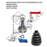 AKS KAFASI DIŞ CİVİC 01-03  04-06 1,6 VTEC (26X60X28)