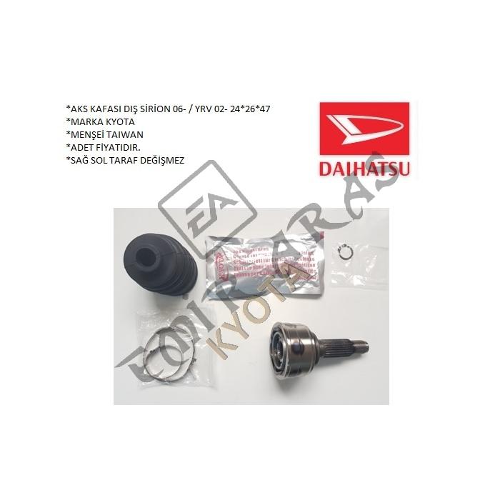 AKS KAFASI DIŞ SİRİON 06-  YRV 02- 24*26*47