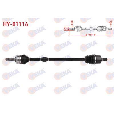 AKS KOMPLE SAĞ ACCENT BLUE 12-18 1,4 BENZ OTOM .(AT)