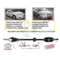AKS KOMPLE SAĞ COROLLA 02-07  AVENSİS 03-06 3ZZ 1,4-1,6 VVT ATMT