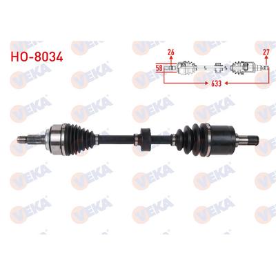 AKS KOMPLE SOL CİVİC 1,6 06-12 FD6 12-16 FB7 MAN. (MT)