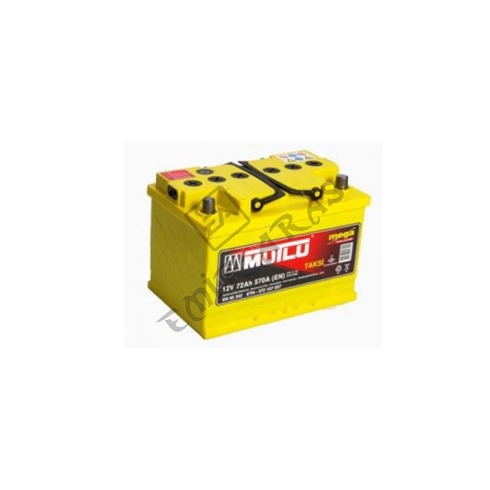 AKÜ 12V 65 AH TAXİ MUTLU