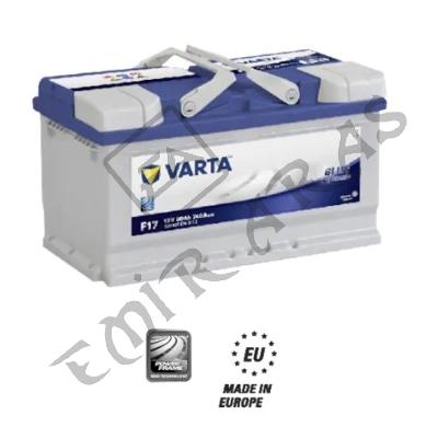 AKÜ 12V 80 AH (740 EN) VARTA