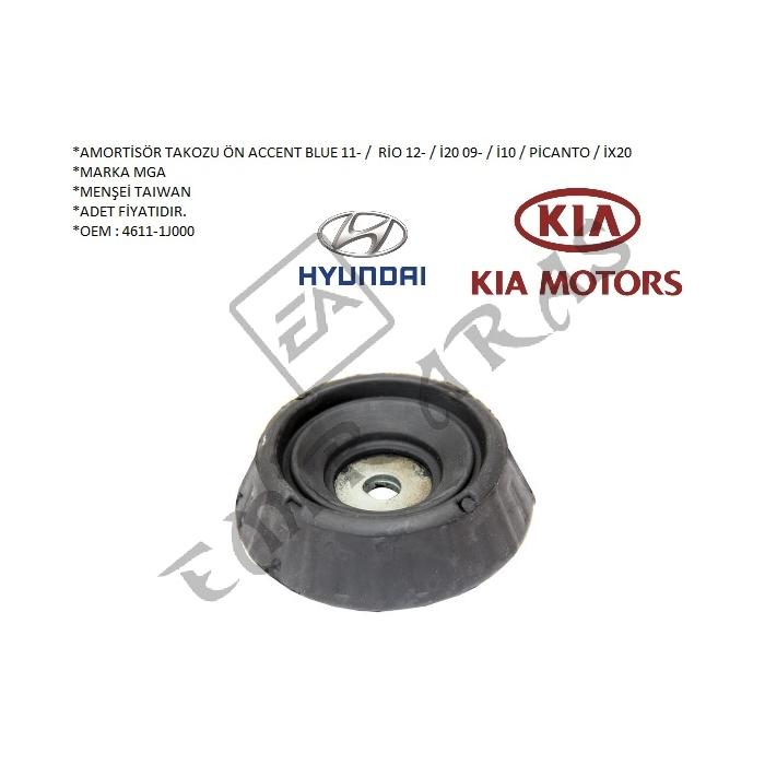 AMORTİSÖR TAKOZU ÖN ACCENT BLUE 11-   RİO 12-  İ20 09-  İ10  PİCANTO  İX20