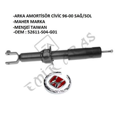 ARKA AMORTİSÖR CİVİC 96-00 SAĞ SOL