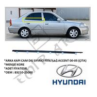 ARKA KAPI CAM DIŞ SIYIRICI FİTİLİ SAĞ ACCENT 00-05 (ÇITA)