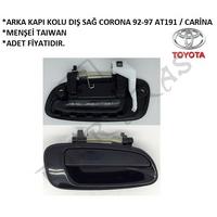 ARKA KAPI KOLU DIŞ SAĞ CORONA 92-97 AT191  CARİNA