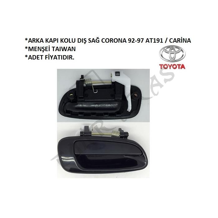 ARKA KAPI KOLU DIŞ SAĞ CORONA 92-97 AT191  CARİNA 94-97