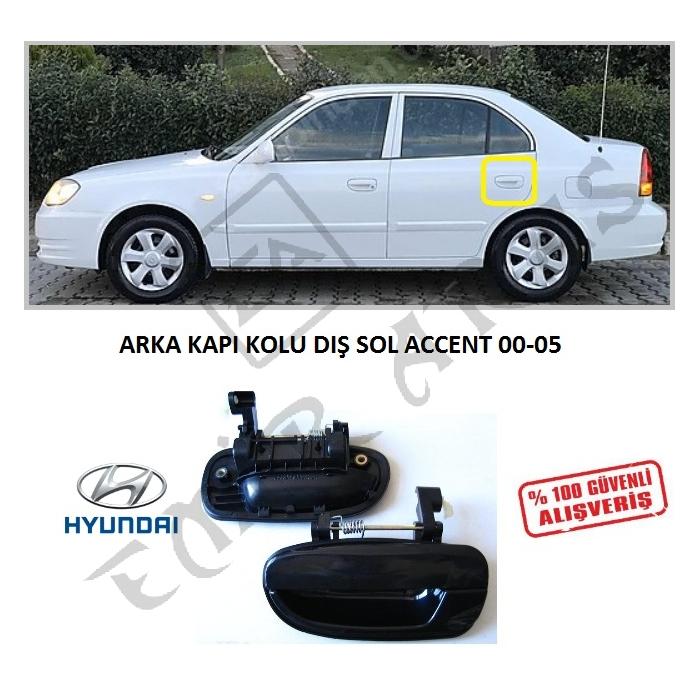 ARKA KAPI KOLU DIŞ SOL ACCENT 00-05
