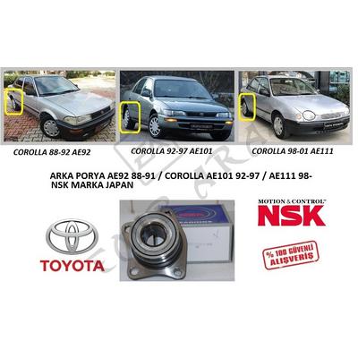 ARKA PORYA AE92 88-91  COROLLA AE101 92-97  AE111 98-