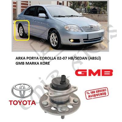 ARKA PORYA COROLLA 02-07 HBSEDAN (ABSLİ)