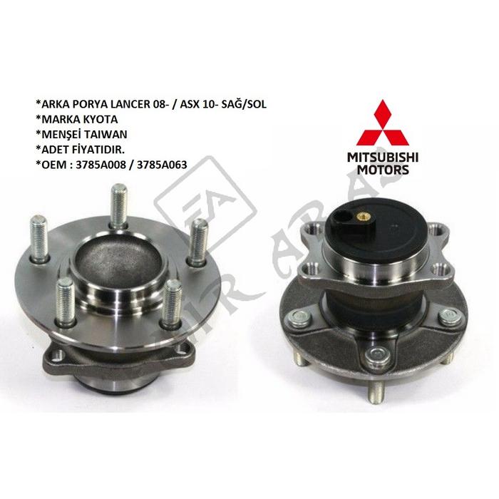 ARKA PORYA LANCER 08-  ASX 10- SAĞSOL