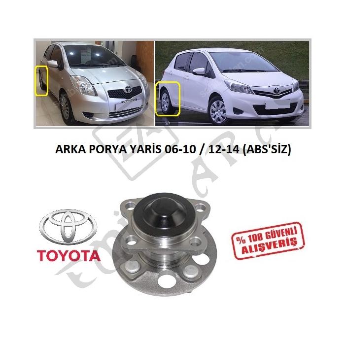 ARKA PORYA YARİS 06-10  12-14 (ABS\'SİZ)