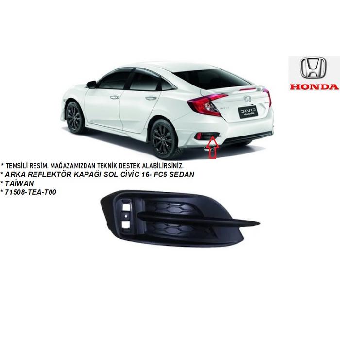 ARKA REFLEKTÖR KAPAĞI SOL CİVİC 16- FC5 SEDAN