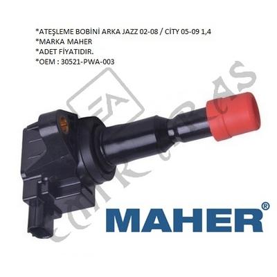 ATEŞLEME BOBİNİ ARKA JAZZ 02-08  CİTY 05-09 1,4