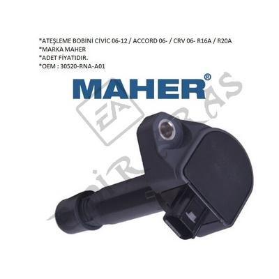 ATEŞLEME BOBİNİ CİVİC 06-12  ACCORD 06-  CRV 06- R16A  R20A