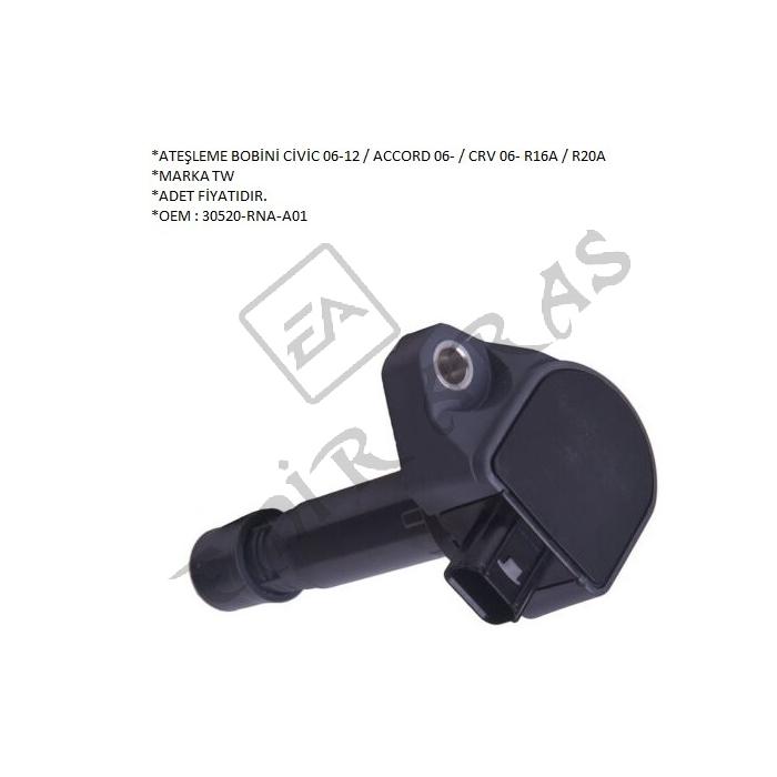 ATEŞLEME BOBİNİ CİVİC 06-12  ACCORD 06-  CRV 06- R16A  R20A