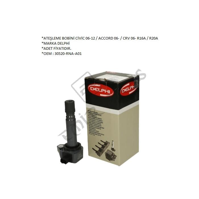 ATEŞLEME BOBİNİ CİVİC 06-12  ACCORD 06-  CRV 06- R16A  R20A