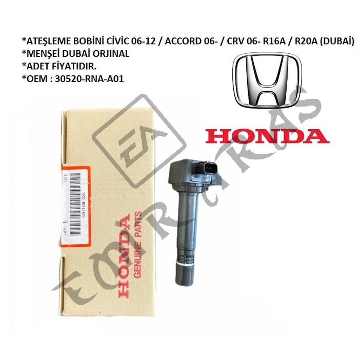 ATEŞLEME BOBİNİ CİVİC 06-12  ACCORD 06-  CRV 06- R16A  R20A (DUBAİ)
