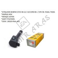 ATEŞLEME BOBİNİ CİVİC 06-12  ACCORD 06-  CRV 06- R16A  R20A