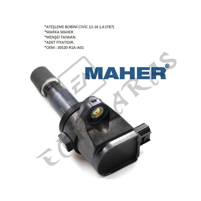 ATEŞLEME BOBİNİ CİVİC 12-16 1,6 (FB7)  16-19 1,6 (FC5)