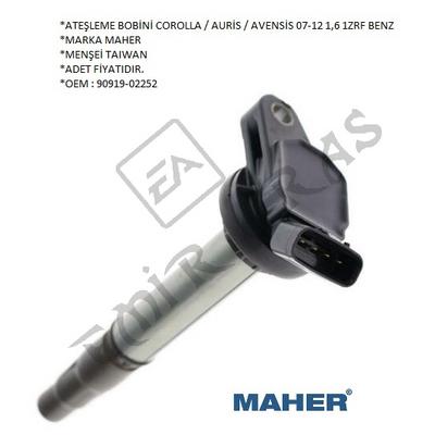ATEŞLEME BOBİNİ COROLLA  AURİS  AVENSİS 07-12 12-18 1,6 1ZRF BENZ