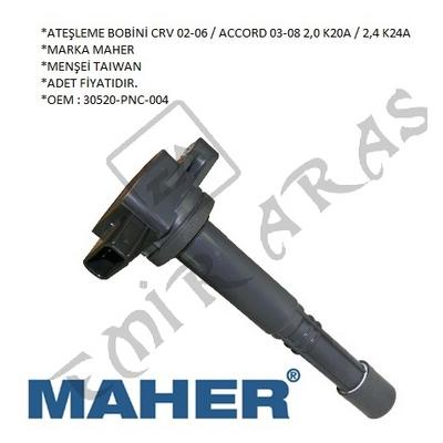 ATEŞLEME BOBİNİ CRV 02-06  ACCORD 03-08 2,0 K20A  2,4 K24A
