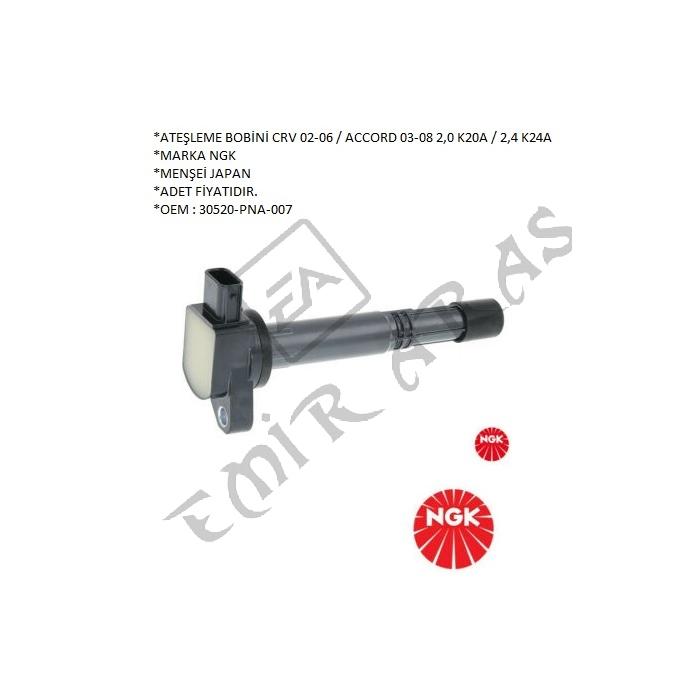 ATEŞLEME BOBİNİ CRV 02-06  ACCORD 03-08 2,0 K20A  2,4 K24A