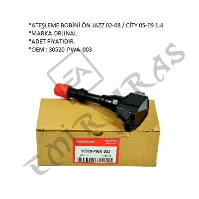 ATEŞLEME BOBİNİ ÖN JAZZ 02-08  CİTY 05-09 1,4 (DUBAİ)