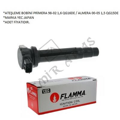 ATEŞLEME BOBİNİ PRİMERA 98-02 1,6 QG16DE  ALMERA 00-05 1,5 QG15DE