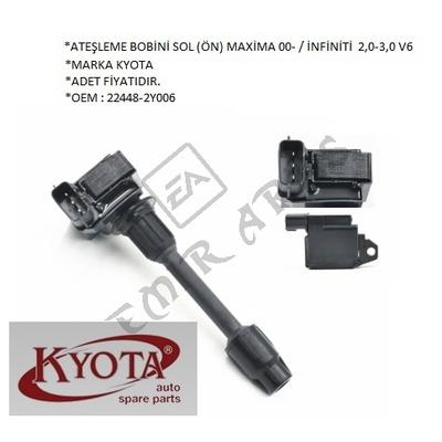 ATEŞLEME BOBİNİ SAĞ (ARKA) MAXİMA 00-  İNFİNİTİ  2,0-3,0 V6 KISA