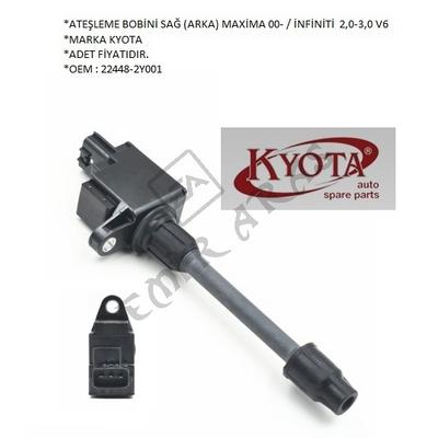 ATEŞLEME BOBİNİ SAĞ (ARKA) MAXİMA 00-  İNFİNİTİ  2,0-3,0 V6 UZUN