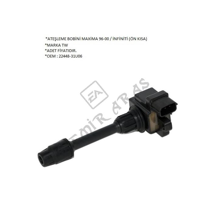 ATEŞLEME BOBİNİ SOL (ÖN KISA) MAXİMA 96-00  İNFİNİTİ  2,0-3,0 V6