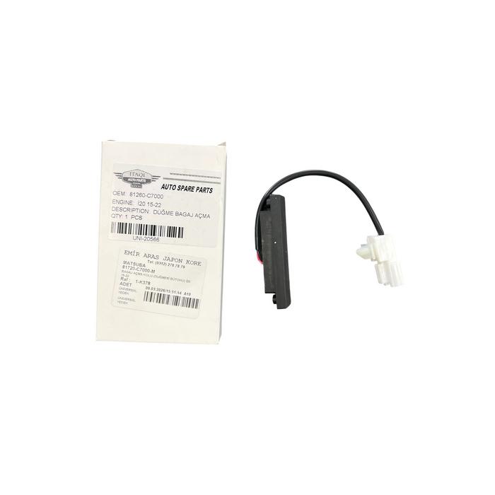 BAGAJ AÇMA KOLU (DÜĞMESİ BUTONU) İ20 15-21