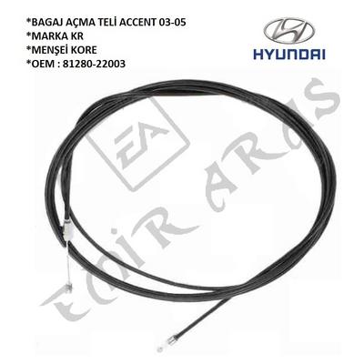 BAGAJ AÇMA TELİ ACCENT 03-05